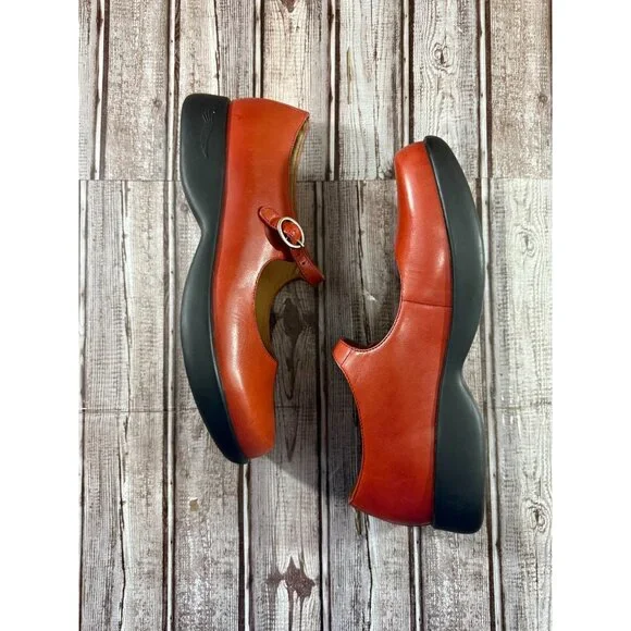 Dansko Diana Mary Jane Leather Round Toe Buckle Strap Shoes sz 42 / 11.5 - 12 US - Picture 3 of 7